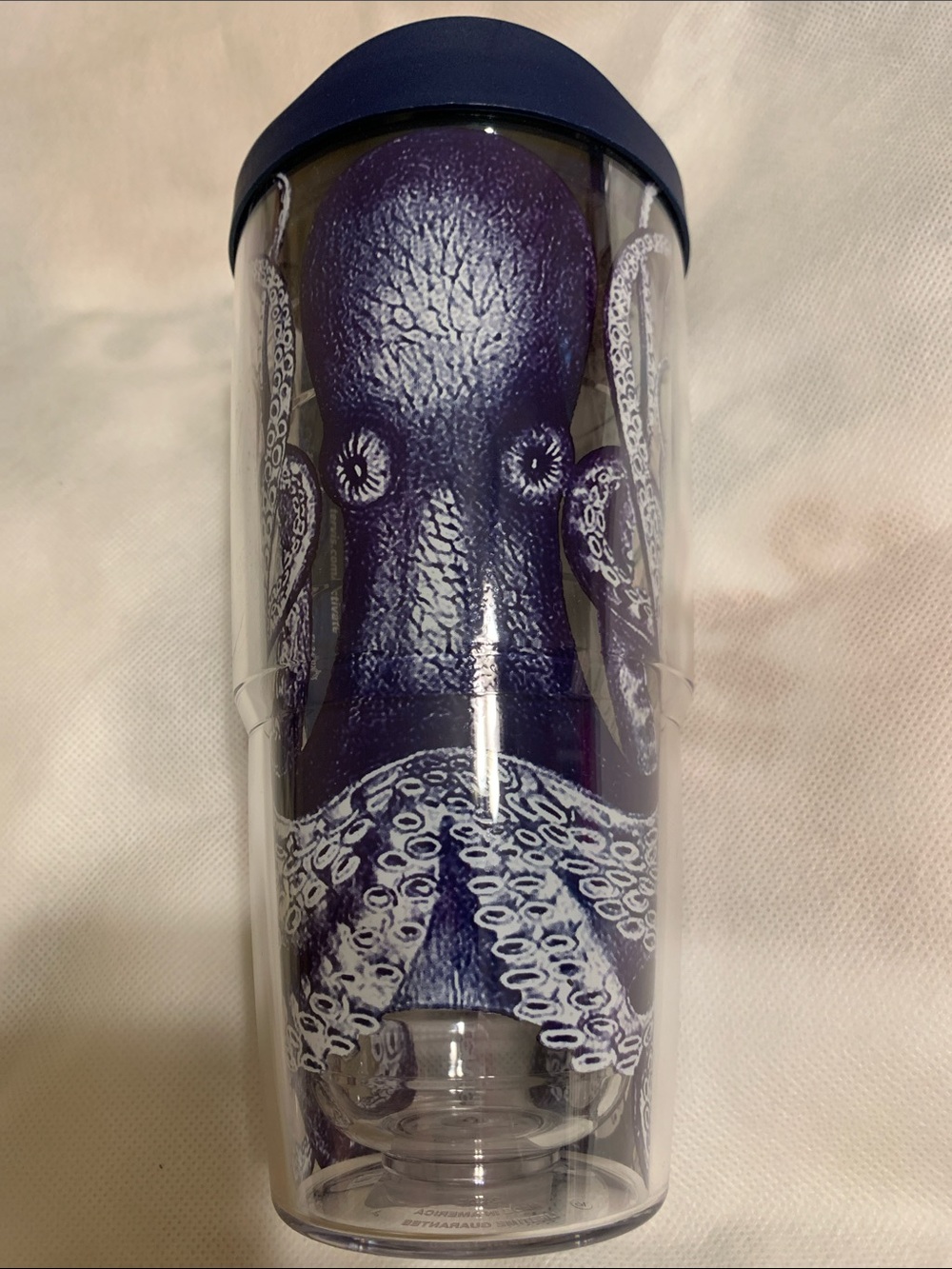 Tervis Navy and Purple Octopus Insulated Tumbler